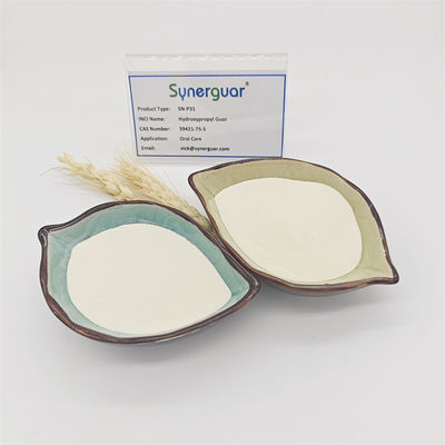Qualità  Self Hydrating Hydroxypropyl Guar Gum Medium Viscosity For Toothpaste fabbrica