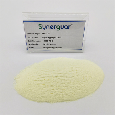 Bianco al gelificatore cosmetico senior For Facial Cleanser della gomma giallastra di cura personale