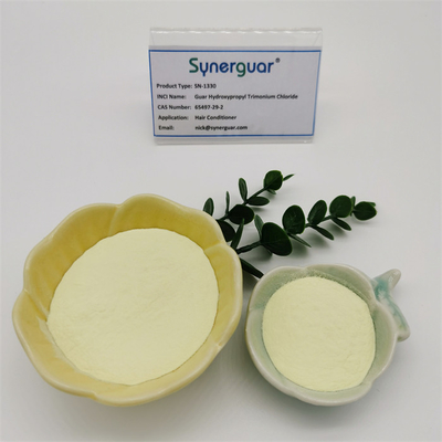 Auto che idrata i modificatori naturali di grande viscosità di reologia del condizionatore di capelli del cloruro di Hydroxypropyltrimonium del guar