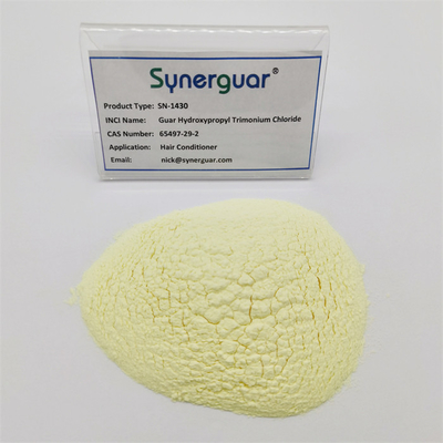 Cloruro medio di grande viscosità di Hydroxypropyltrimonium del condizionatore di capelli della trasparenza di cura di capelli del guar