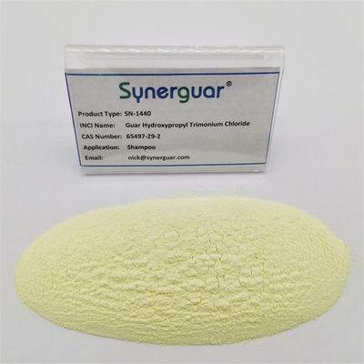 Gomma d'idratazione dello stabilizzatore del guar di capelli di cura di auto cationico cremoso non