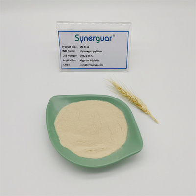 Gomma cremosa del xantano della gomma guar di viscosità media per il plastificante concentrato additivo del gesso