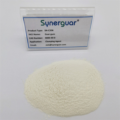 Agente d'agglutinamento di base Pale Yellow Guar Seed Flour di ritenzione idrica