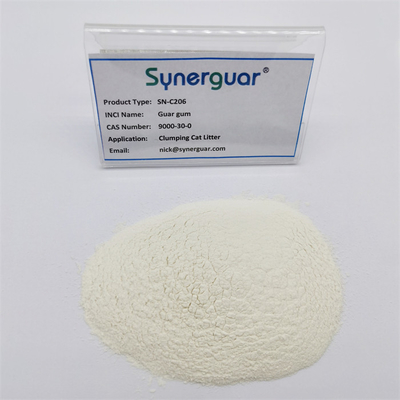 Gomma guar organica viscosa di Cat Litter Clumping Agent Basic