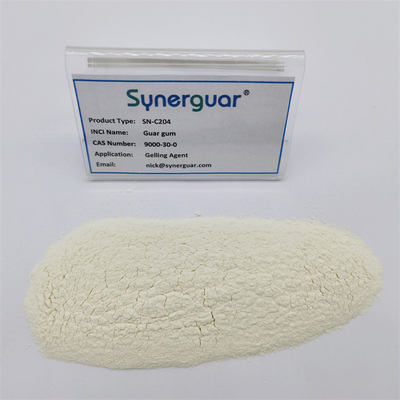 Polvere commestibile del guar della gomma degli agenti di Pale Yellow Viscous Natural Gelling