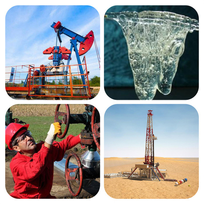 La gomma guar senior con alta qualità ha grado di sostituzione di grande viscosità e medio per la frattura del liquido