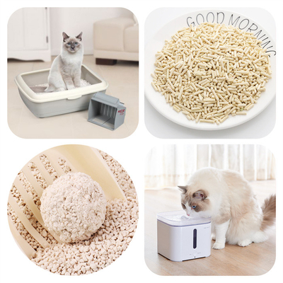 Polvere pura che agglutina agente In Cat Litter, buona agglutinando gli agenti gelificanti di effetto