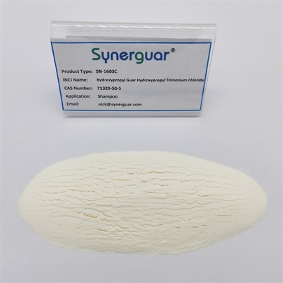 Doppia gomma di guar modificata CAS 71329-50-5 utilizzata per l'ispessimento nello shampoo