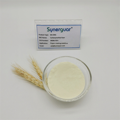Carboximetil guar di CAS n. 39346-76-4 per l'applicazione nella fabbricazione della carta